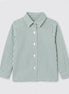 Camisa oxford rayas verdes