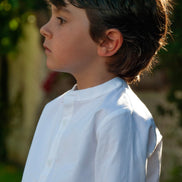 Polera oxford blanco