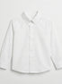 Camisa cuello oxford blanco