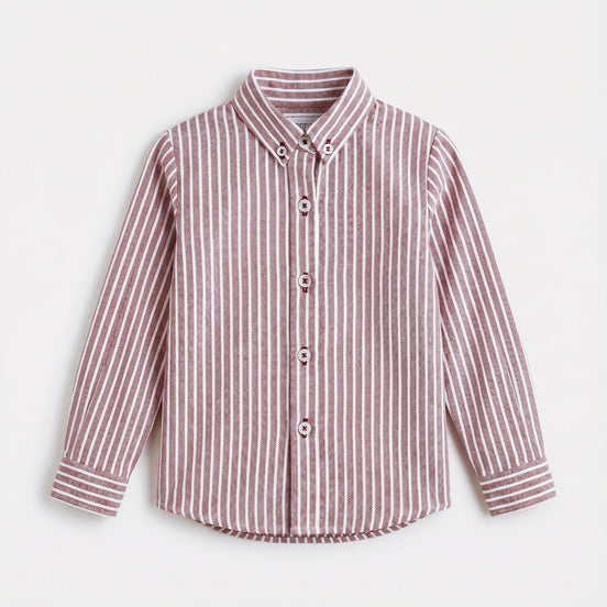 Camisa rayas rojas