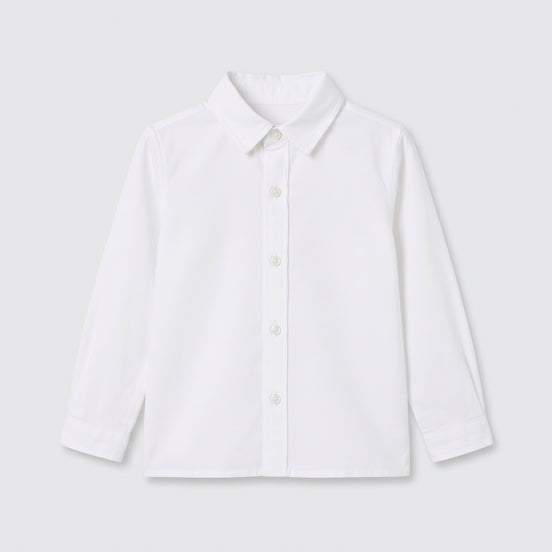 Camisa oxford blanco