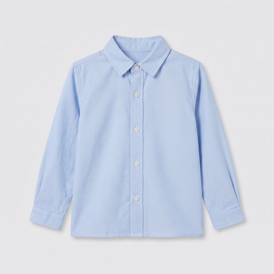 Camisa oxford azul