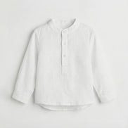 Polera oxford blanco