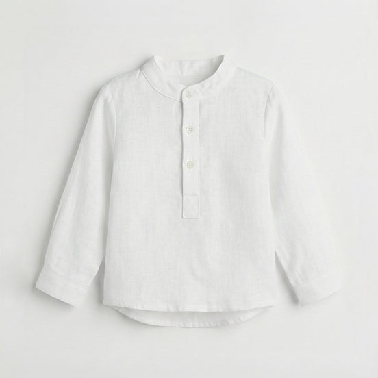Polera oxford blanco