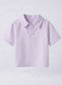 Camisa Polo lila MC