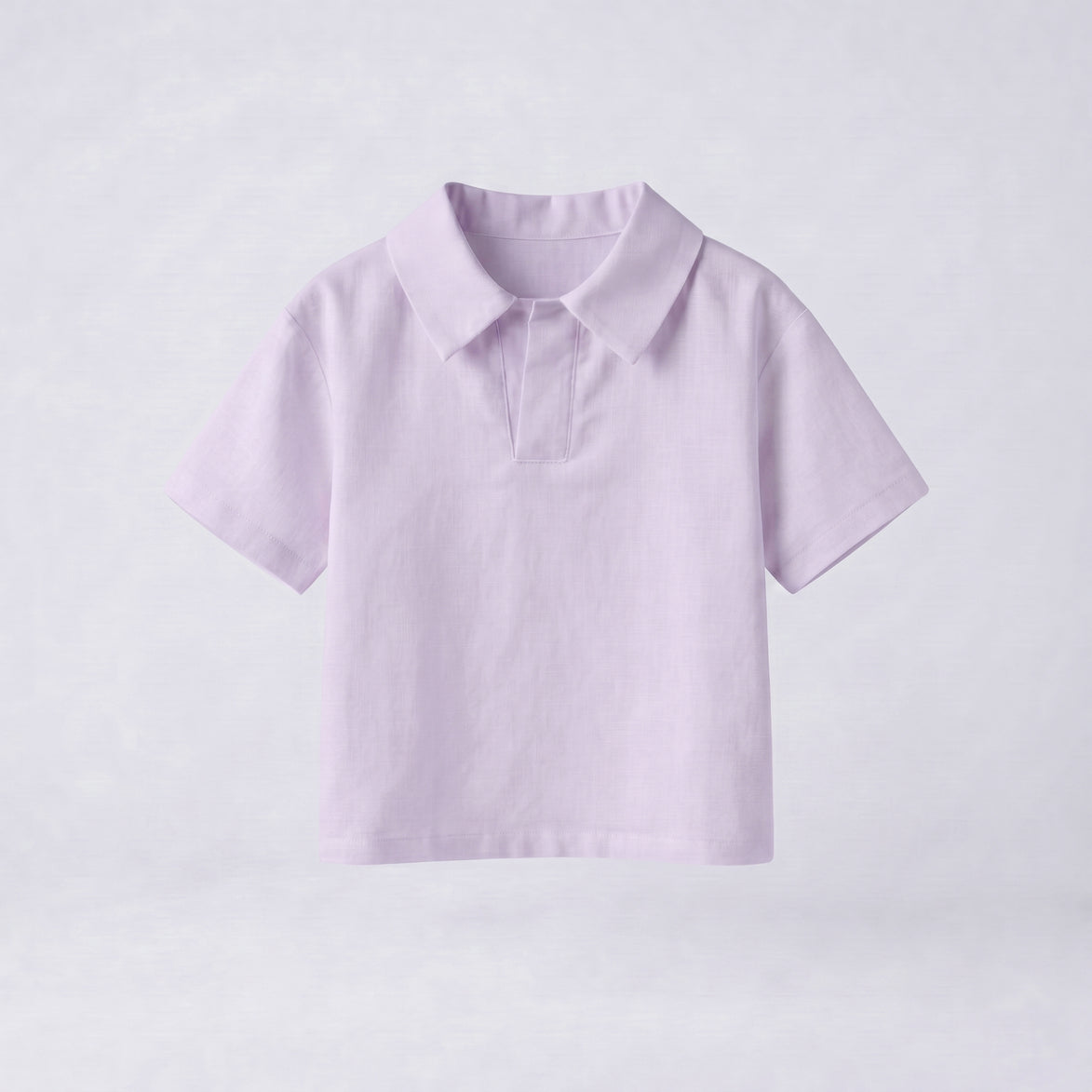 Camisa Polo lila MC