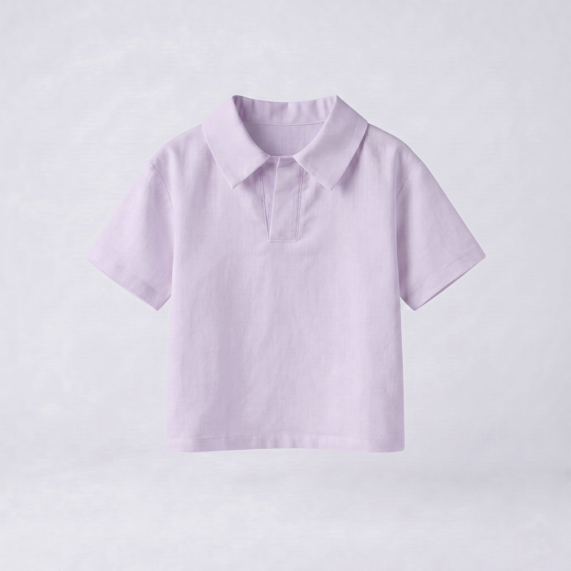 Camisa Polo lila MC