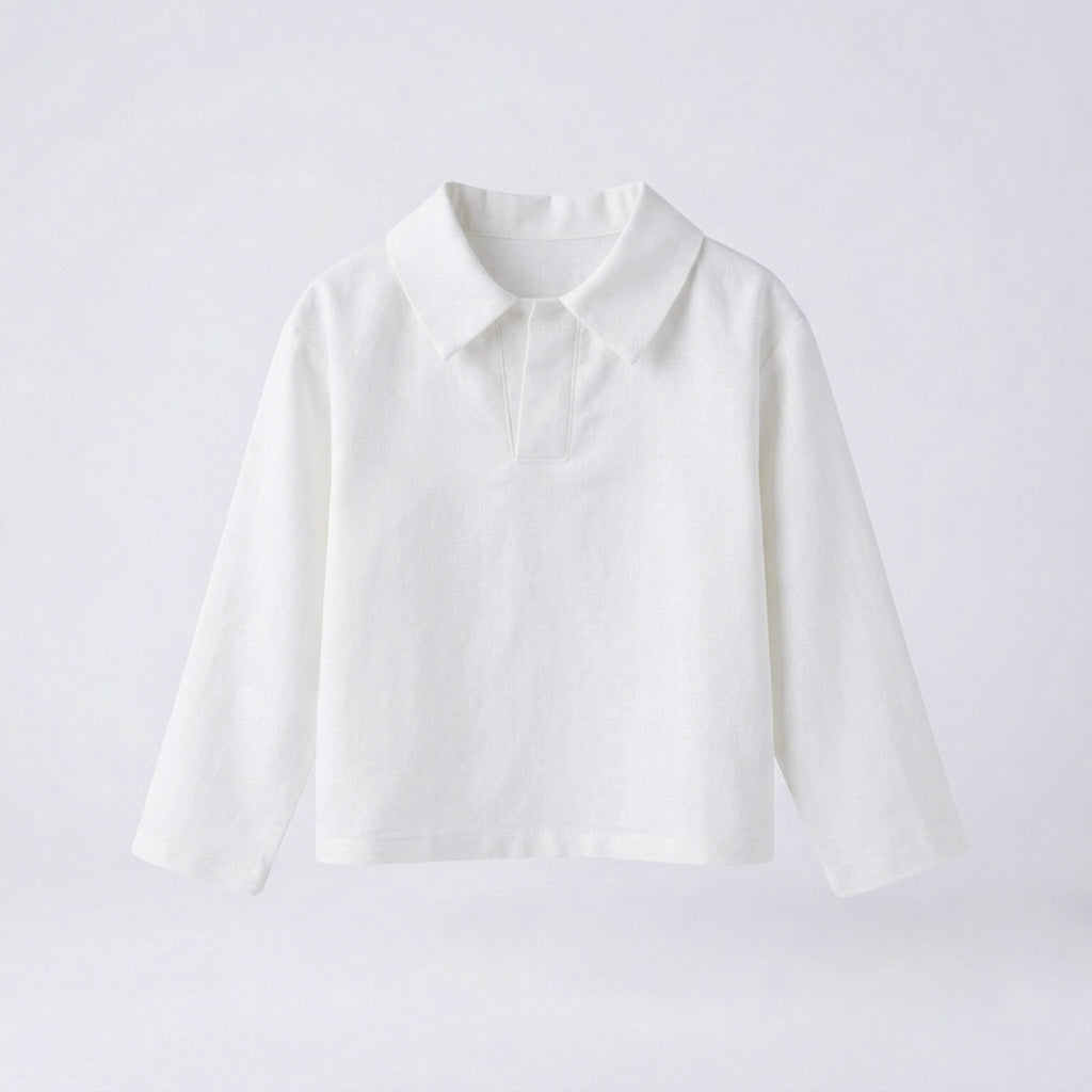 Camisa Polo Blanca