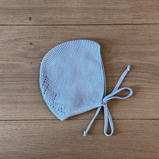 Capota algodón azul bebe