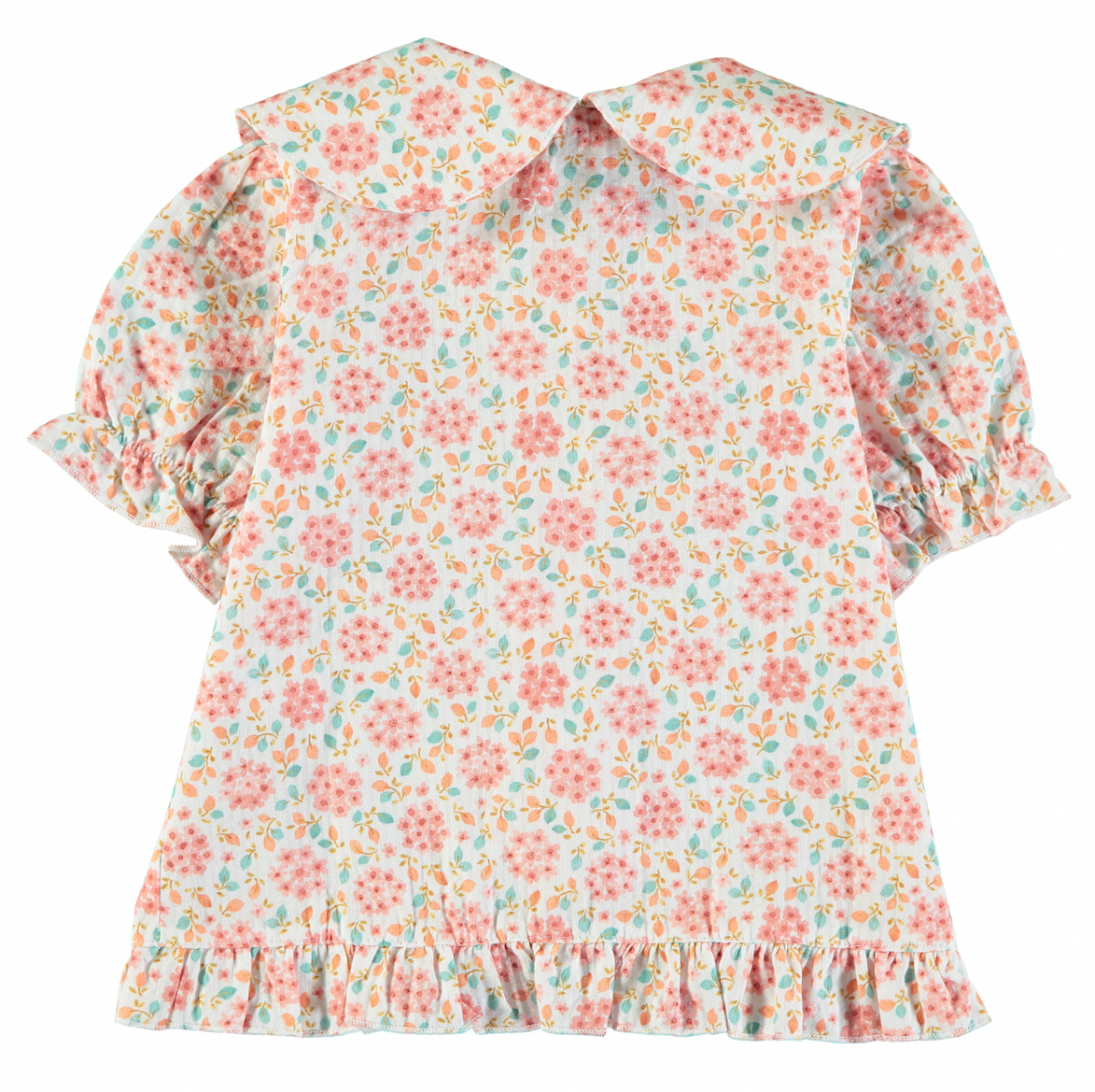 Blusa volante cruzado flores fresquilla