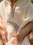 Poncho toalla Personalizado | Santillana | Flores