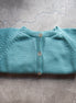 Chaqueta algodón turquesa
