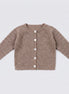 Chaqueta lana topo