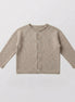 Chaqueta perlé beige