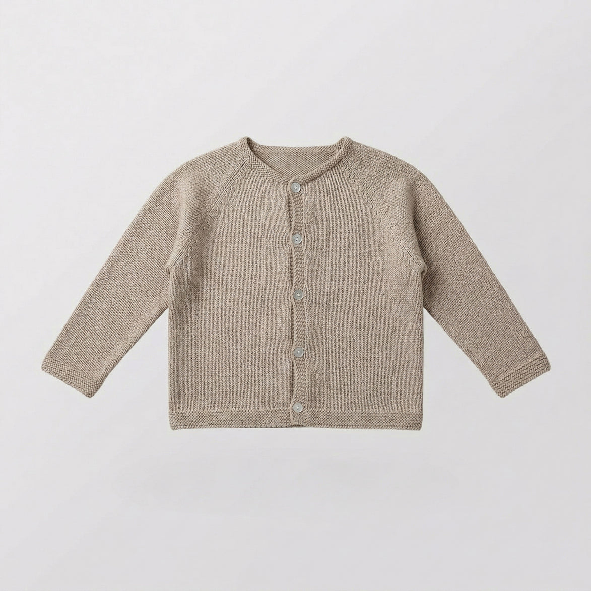 Chaqueta perlé beige