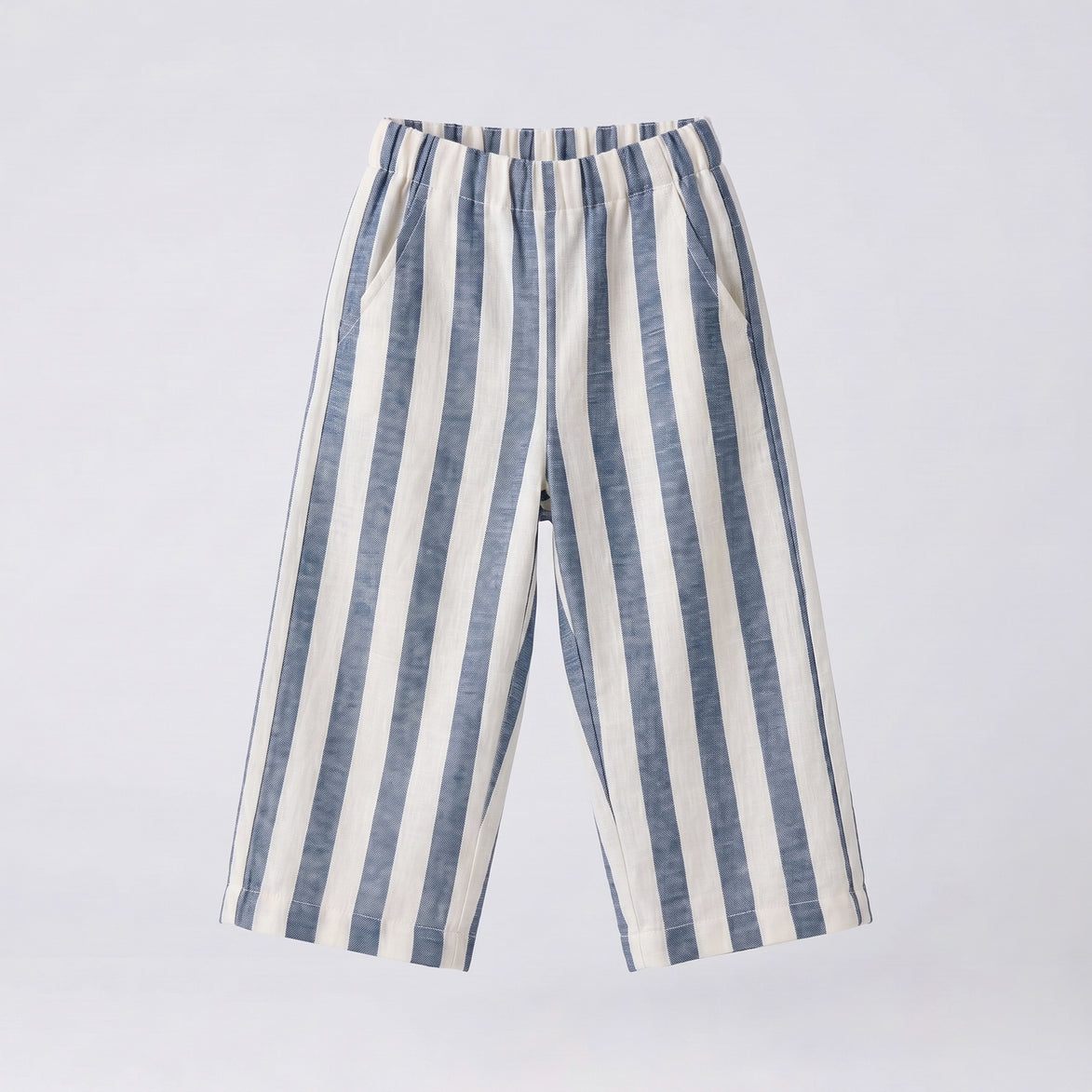 Conjunto Rayas azul denim