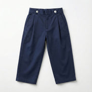 Pantalón pinzas marino