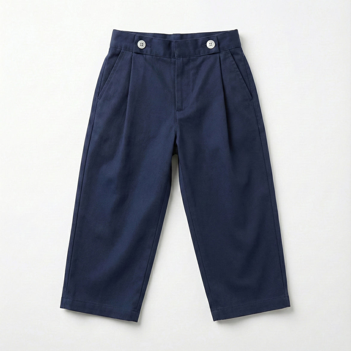 Pantalón pinzas marino
