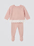 Conjunto jersey y polaina rosa empolvado - DO62+CV27