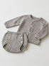 Conjunto perlé beige