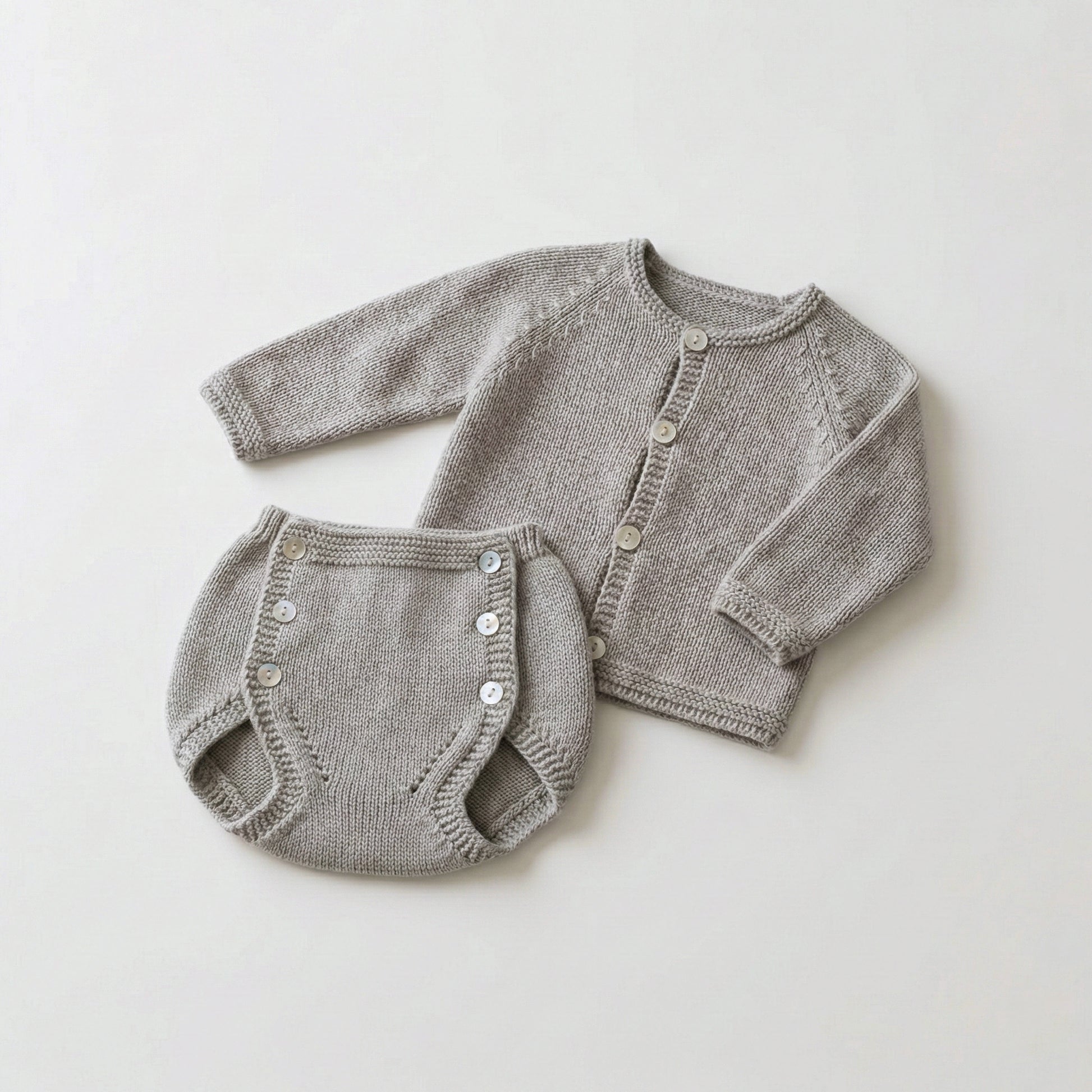 Conjunto perlé beige