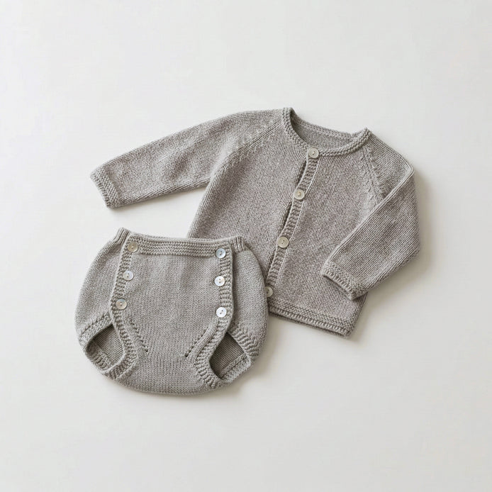Conjunto perlé beige
