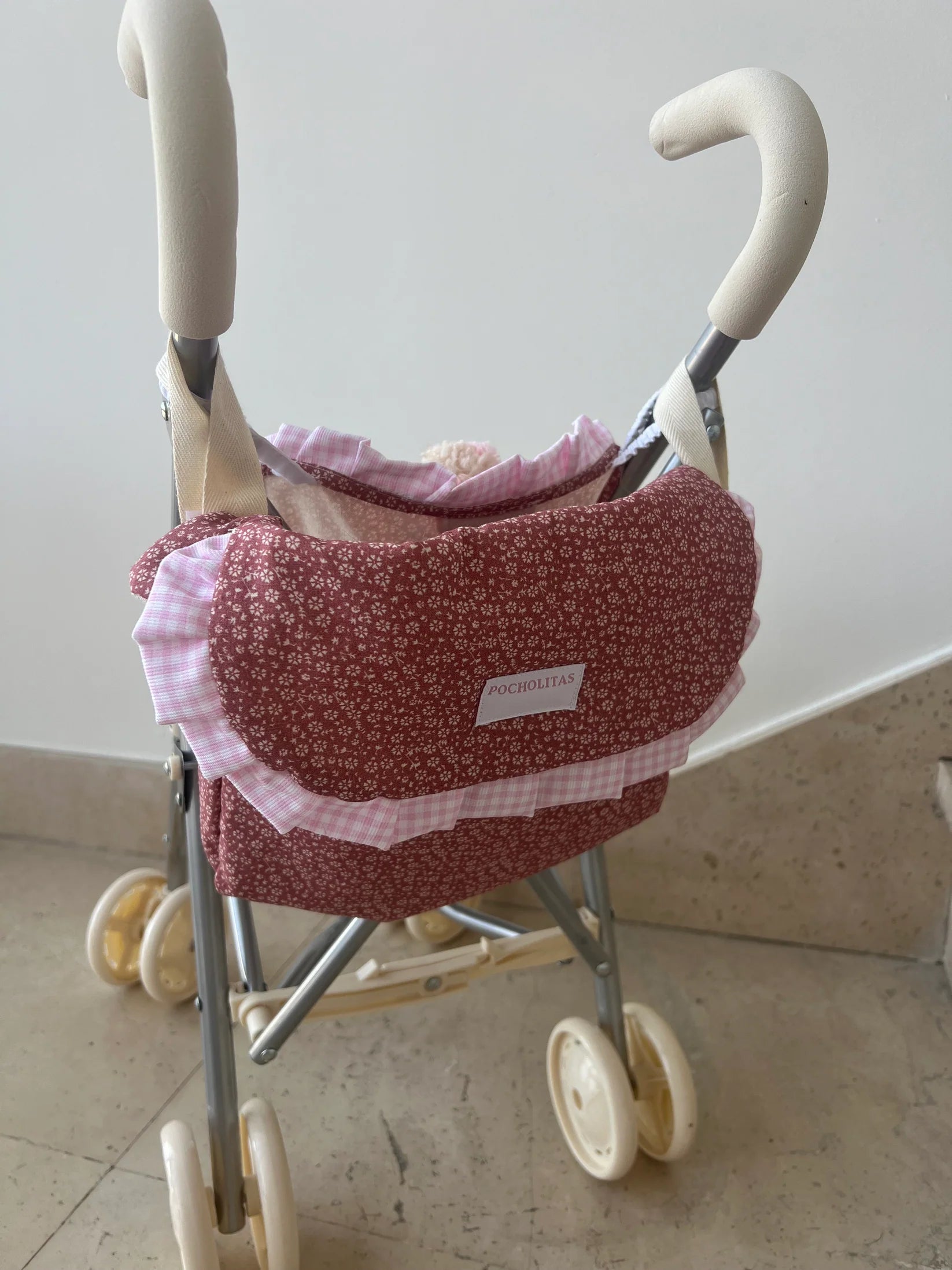 Bolsa sillita de paseo liberty rosa