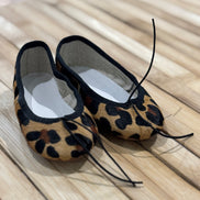 Manoletinas leopardo negro