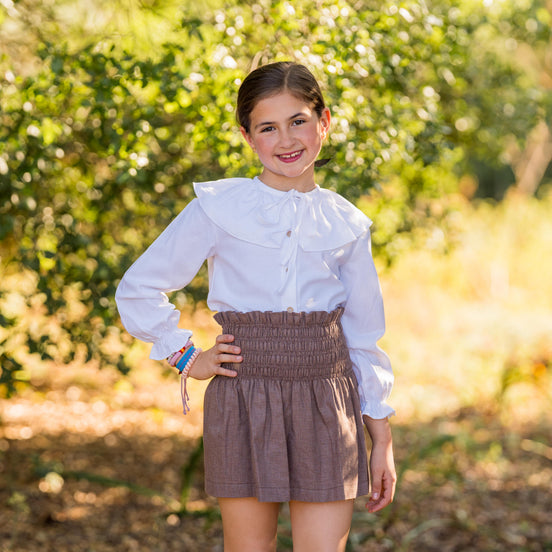 Camisa capa blanca