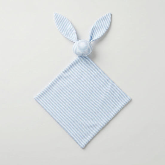 Doudou conejo rayas celeste