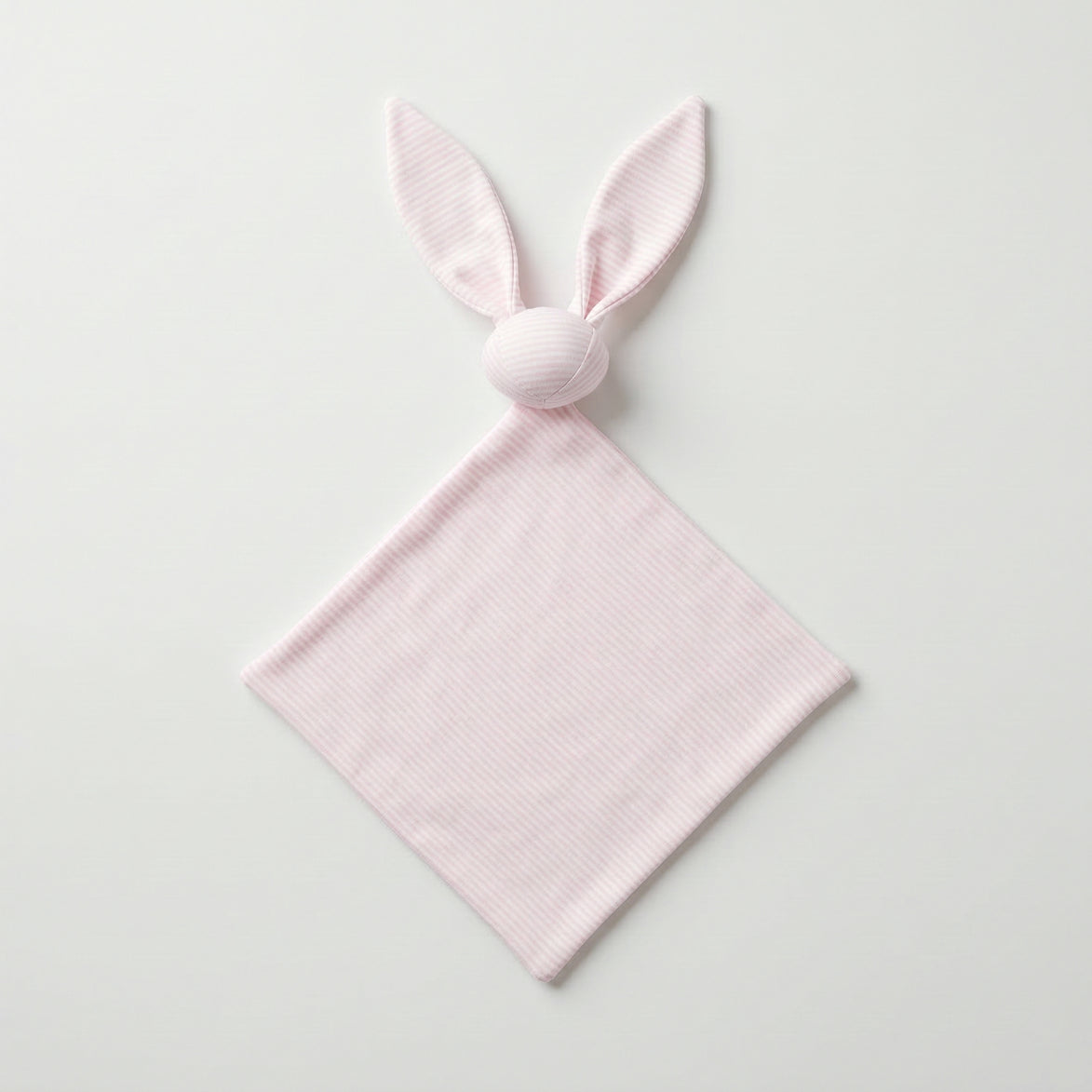 Doudou conejo rayas rosa