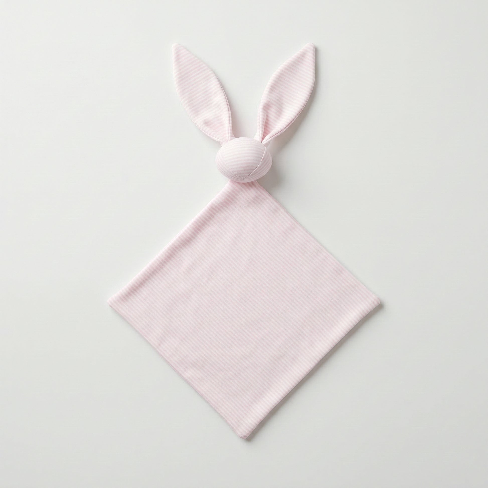 Doudou conejo rayas rosa