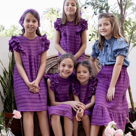 Falda midi Vinca