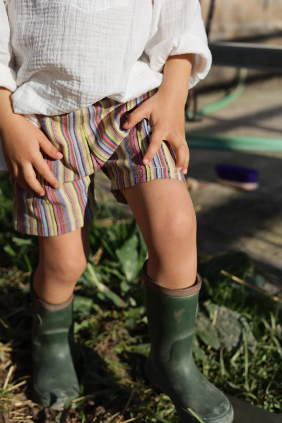 Pantalón corto Stripes Boy