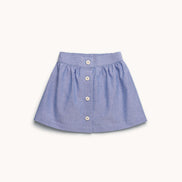 Falda Chambray