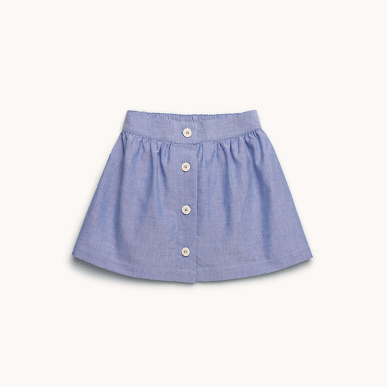 Falda Chambray