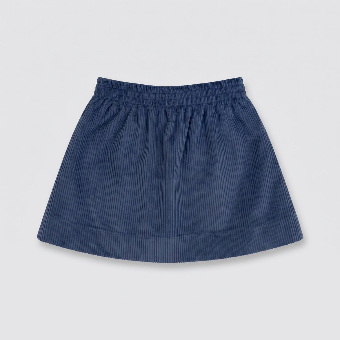 Falda pana azul