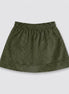 Falda pana verde caza