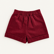 Pantalón corto Granate