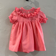 Vestido Coral Smock