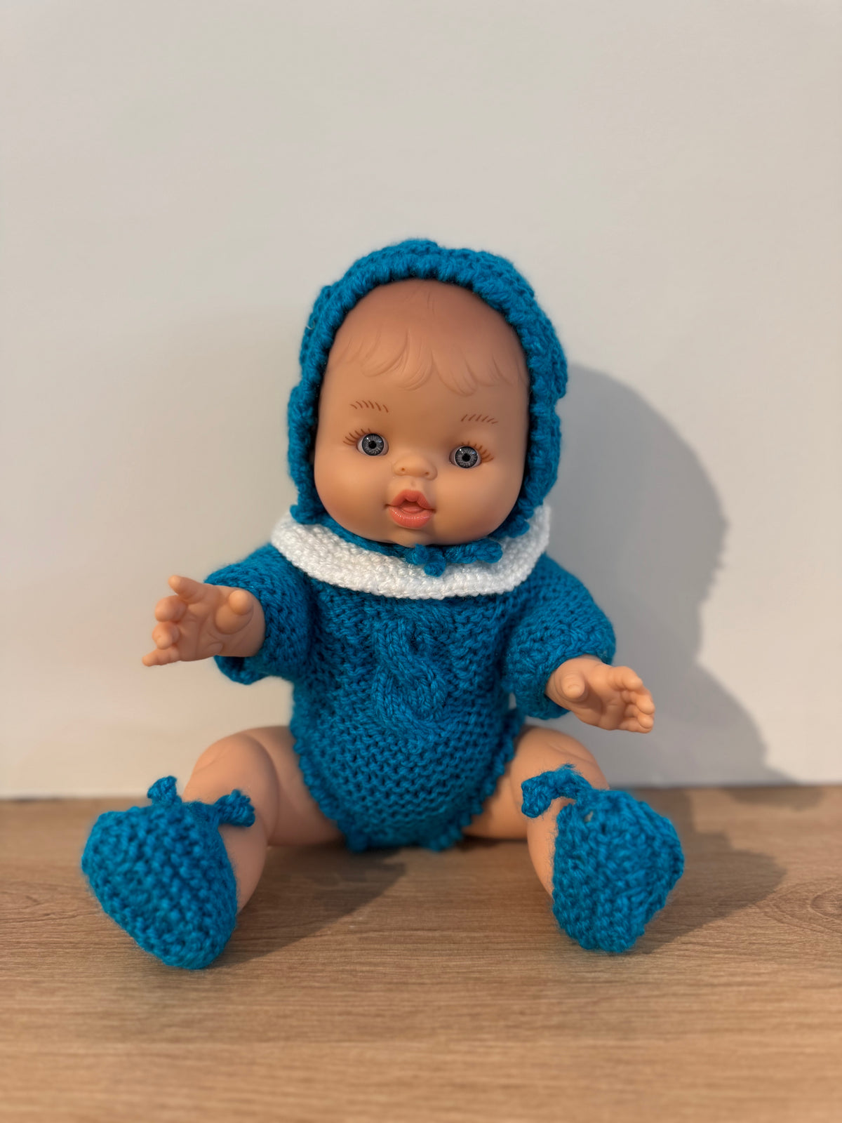 Muñeca Pocholita turquesa