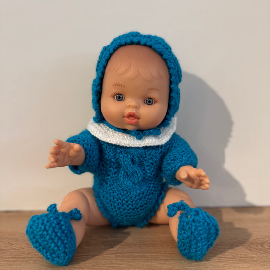 Muñeca Pocholita turquesa