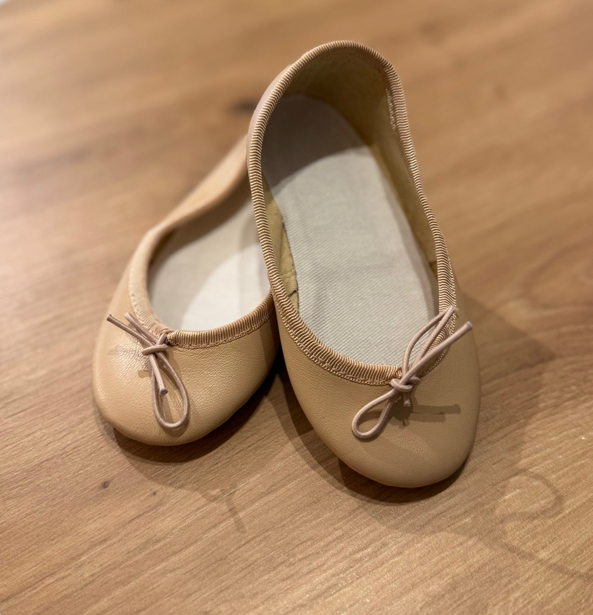 Manoletinas piel nude