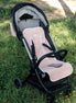 Colchoneta silla paseo estrecha rosa