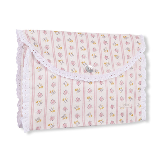 Bolsa de muda Micaela con tira bordada
