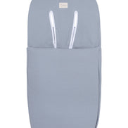 Saco silla de paseo con guata extraíble azul liso