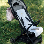 Colchoneta silla paseo estrecha blanca