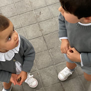 Chaqueta algodón gris