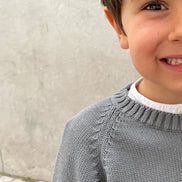 Jersey algodón gris