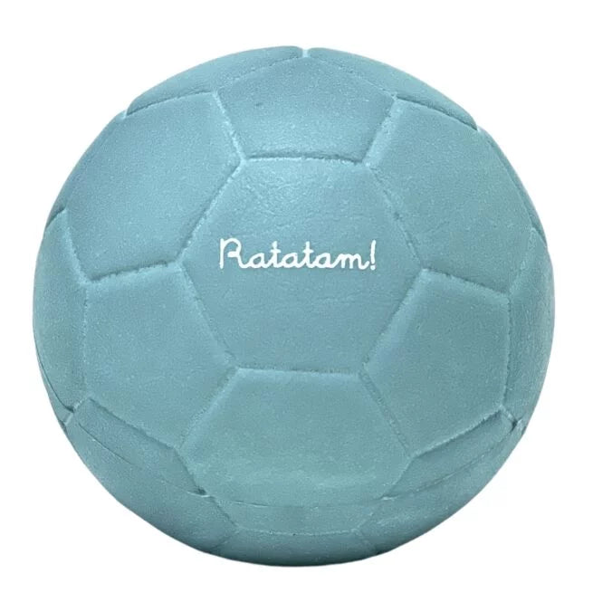 Pelota azul 14cm + Bolsa red